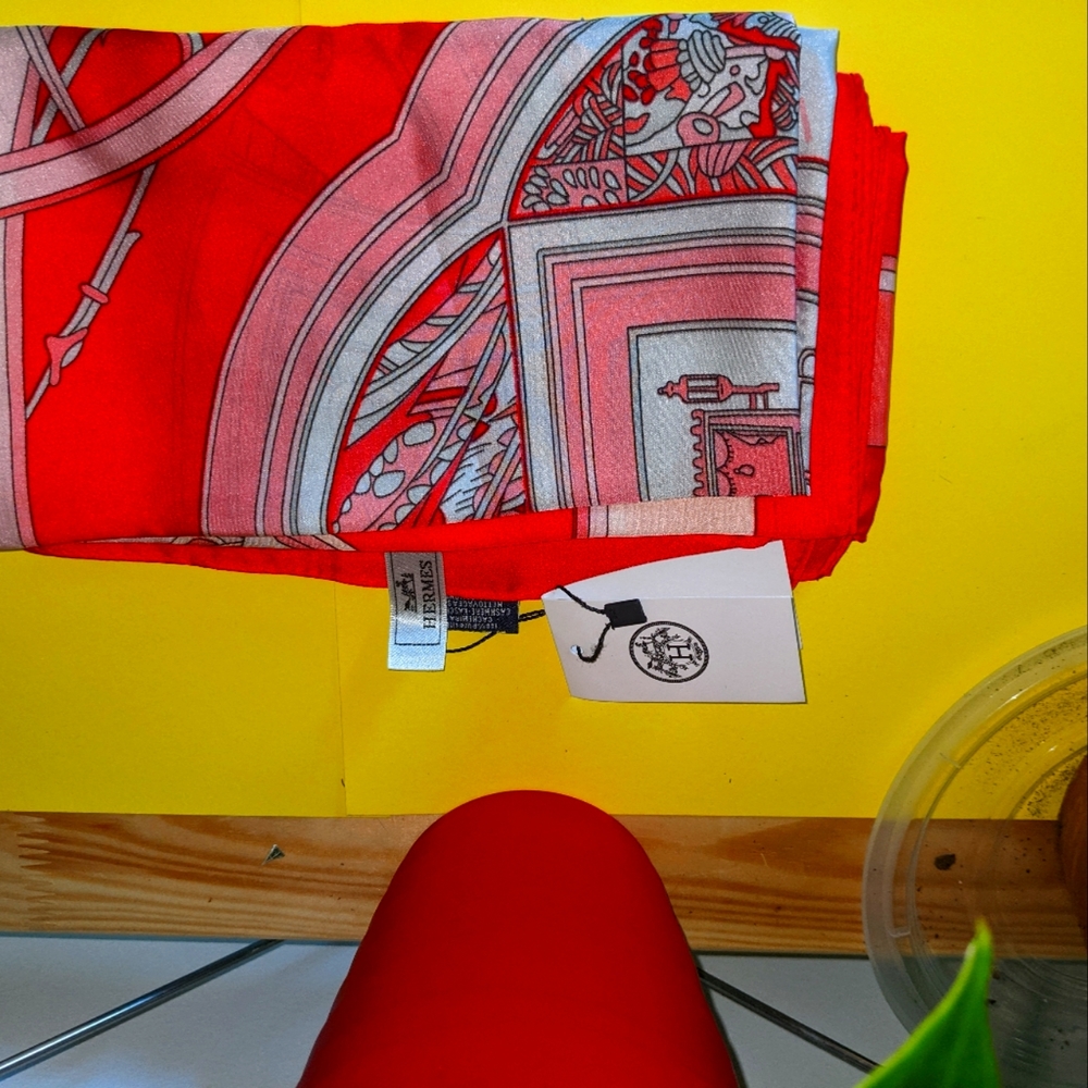 Hermes Silk Scarf